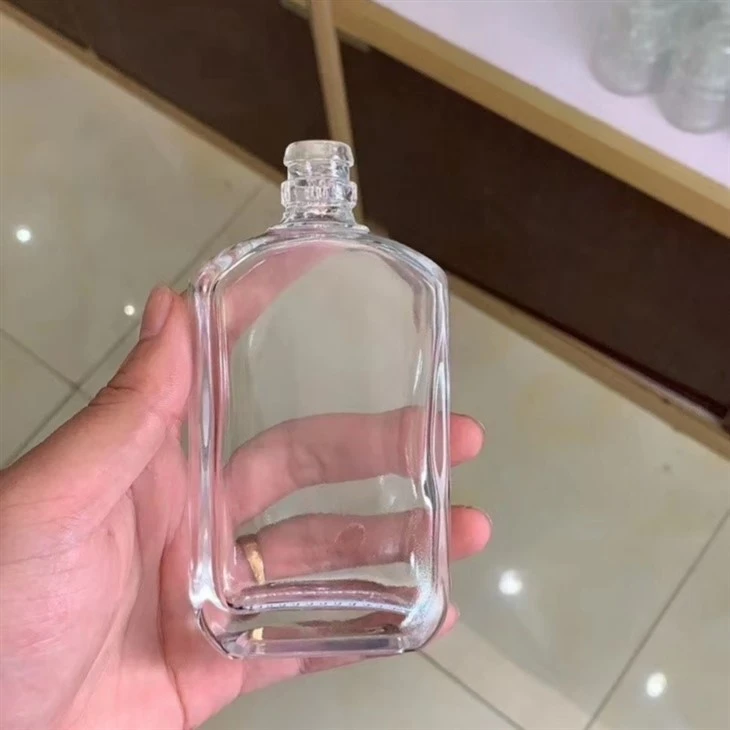500ml Square Glass Bottle high quality