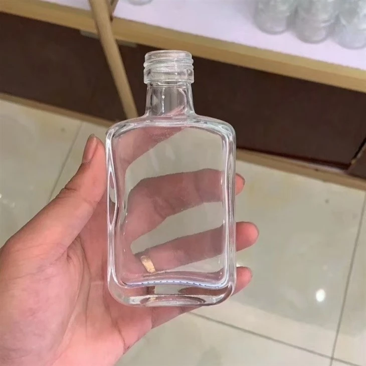 500ml Square Glass Bottle high quality